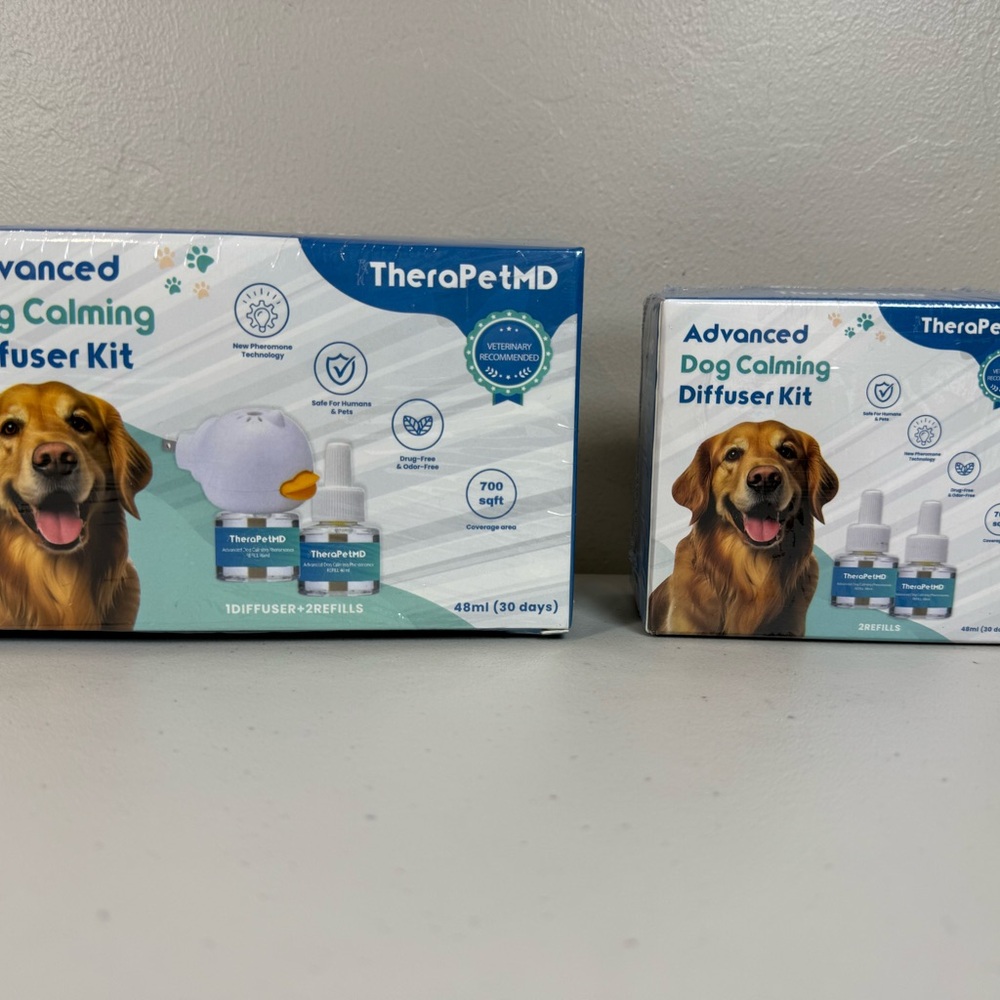 Advanced Dog Calming Diffuser Kit - Blue/White